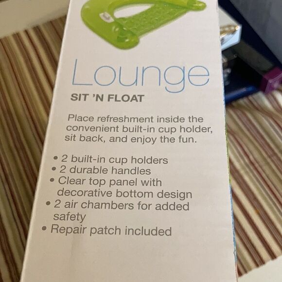 Intex Lounge Sit N’ Float - Picture 5 of 5